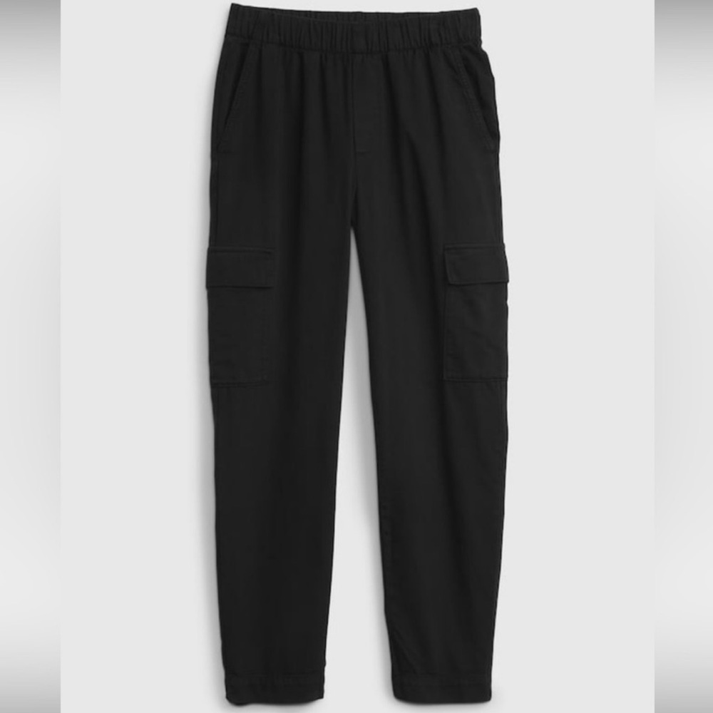 NWT GAP Twill Cargo Pants Black Women S - Picture 11 of 11